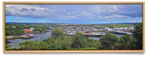 Framed landscape photography of the Outer Hebrides